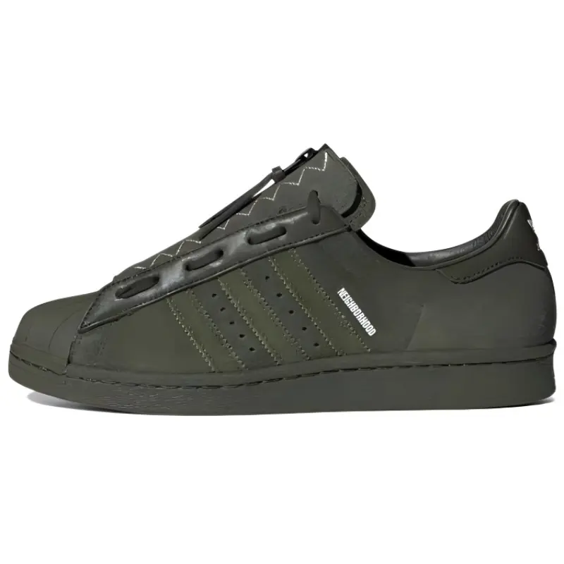 Adidas Neighborhood X Superstar 80s Night Cargo' Low Top Skate Shoes Unisex GX1401