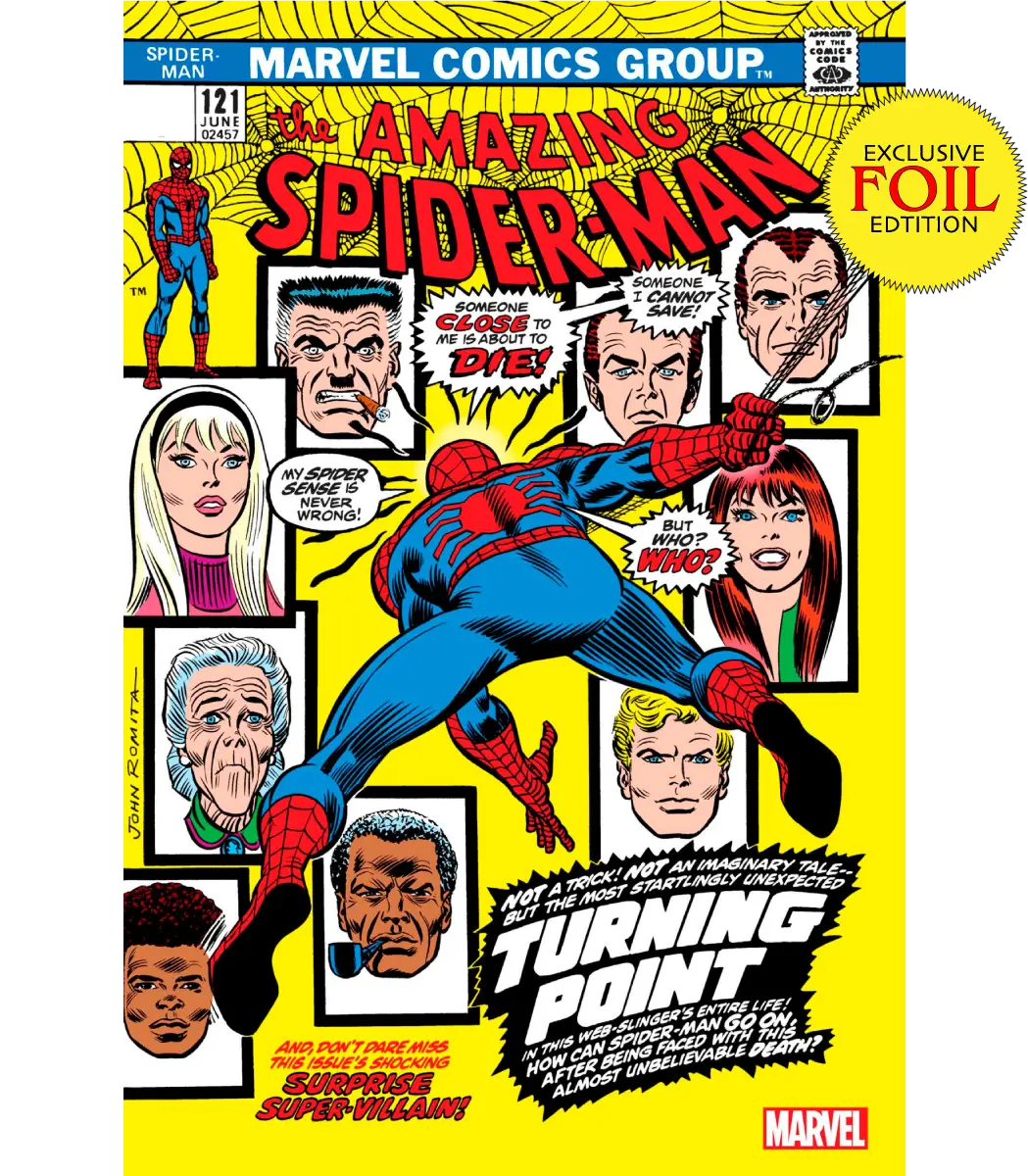 Marvel Comics Spider-Man #121 Foil Cover Variant