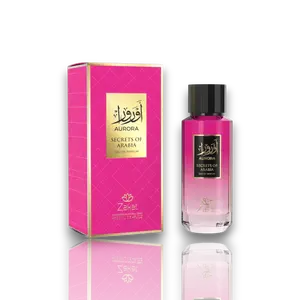 Zakat Parfums | Secret of Arabia | Aurora | Unisex Fragrance | 100 ML 3.4 OZ | Eau De Parfum | Jasmine - Red Berries & Green Notes
