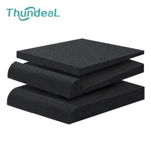 ThundeaL Studio Speaker Isolation Foam Pads Acoustic Isolation Pads High Density for Sound Improvement Prevent Vibrations 1 Pack