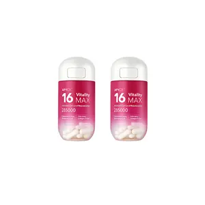APYCII Vitality MAX 285000 – 6-in-1 Daily Wellness Blend with Collagen, Glutathione & CoQ10 for Energy & Cellular Health