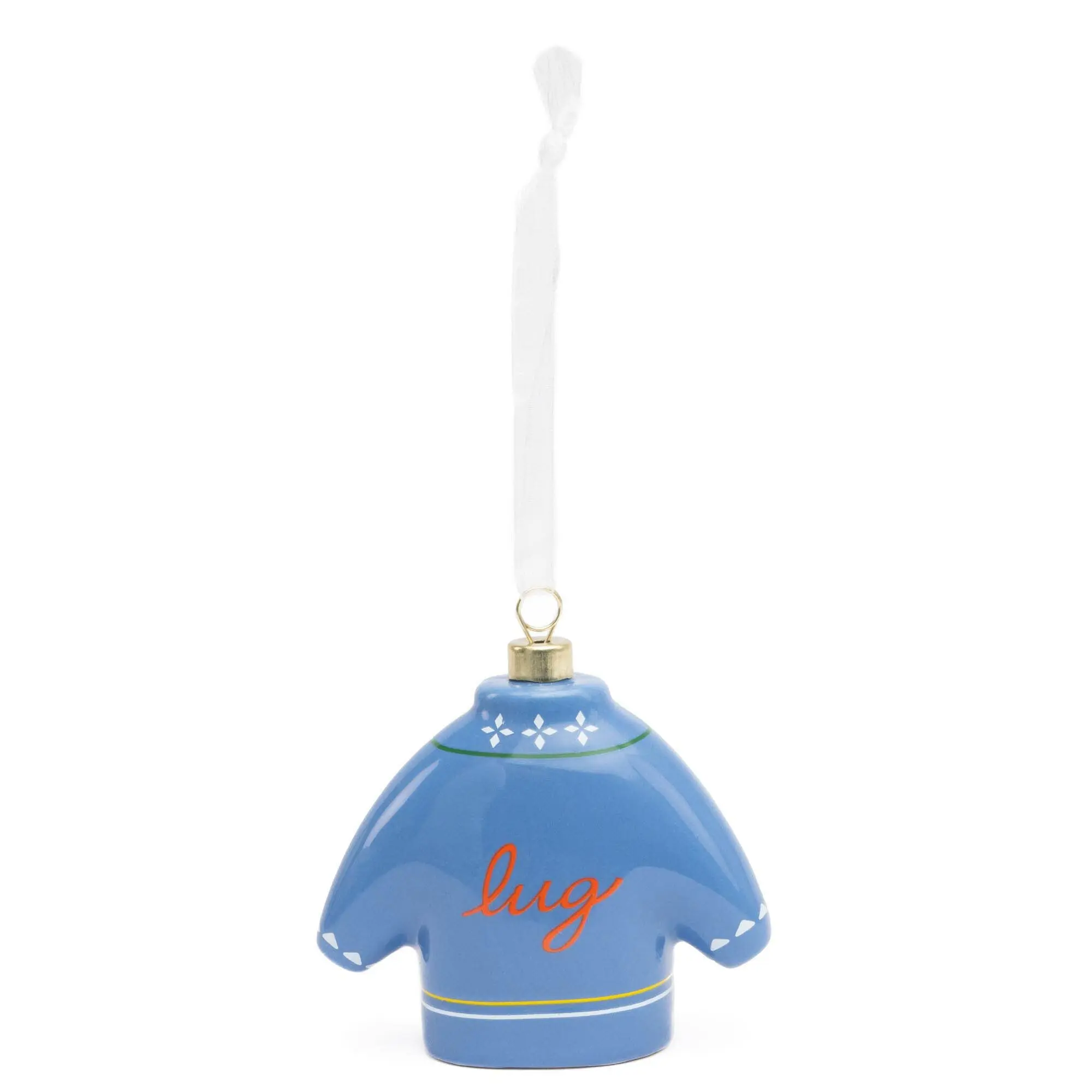 Ceramic Sweater Ornament