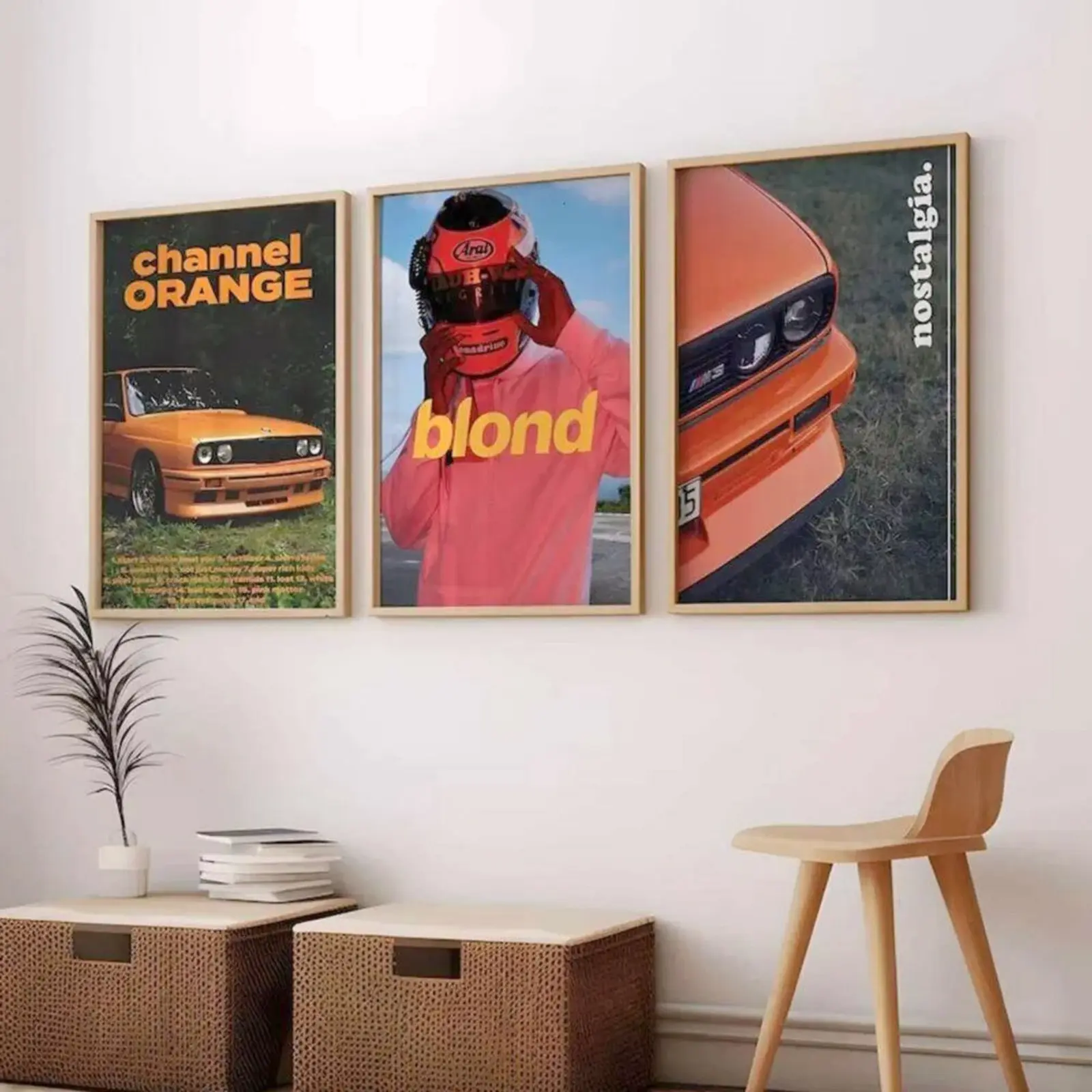 Set Racing Blond Perfume Frank Ocean Poster Premium Wall Art Poster Unframed HD Print Home Office Decor Unique Trendy Gift