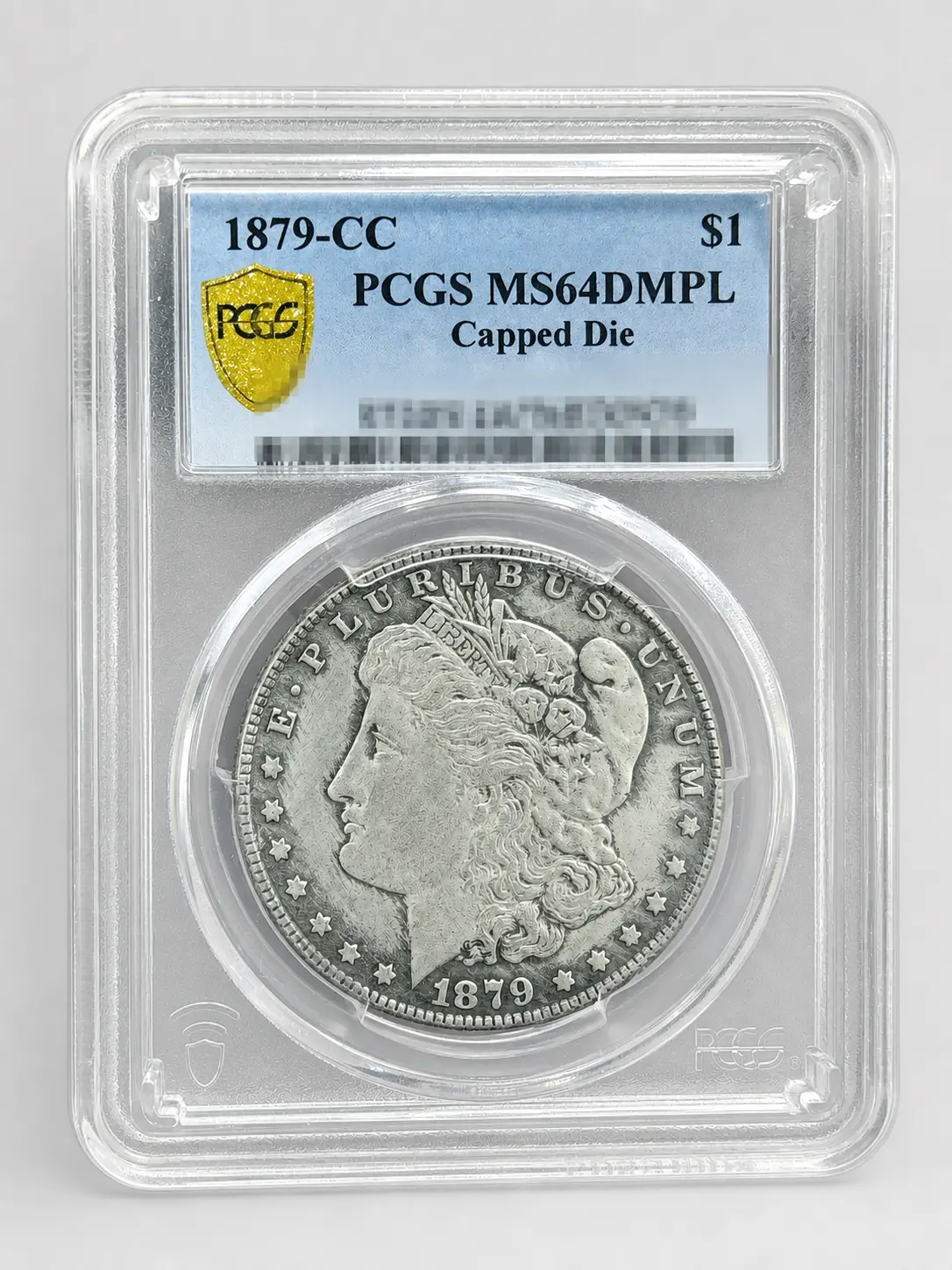 1879-CC Morgan Dollar | Historic Carson City Collection In Official PCGS Holder