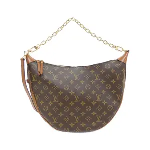 Pre-owned Louis Vuitton Canvas Shoulder Bags Monogram Reverse Loop Hobo Shoulder Bag