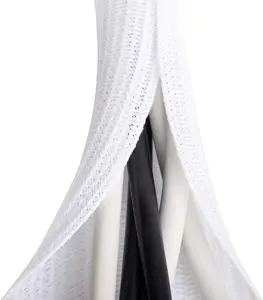 6.6ft - 1/2 inch White  Sleeve,  Organizer for Desk PC TV Computer, Wire Protector  Wrap Cover, Cord Management for Home Office