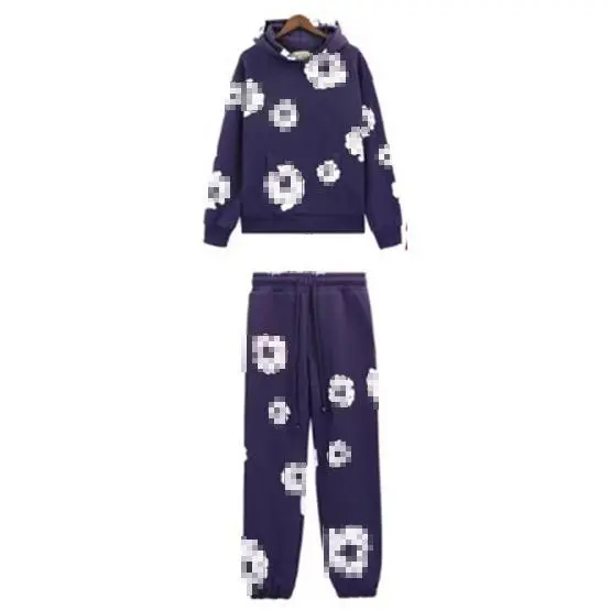 Purple and Blue Set (White Wreath)