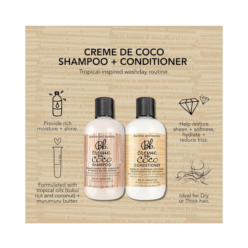 Bumble and bumble Creme de Coco Shampoo & Conditioner Liter Duo ($187 Value)