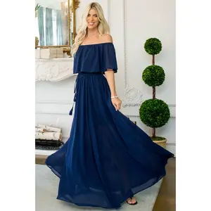 Iliana Off Shoulder Maxi Dress