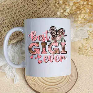 1pc, Best Gigi Ever 11oz Mug, best gigi mug, best gigi gift, gift for her, cute gift, coffee lover gift, coffee mug, gift for mom, grandma gift11oz