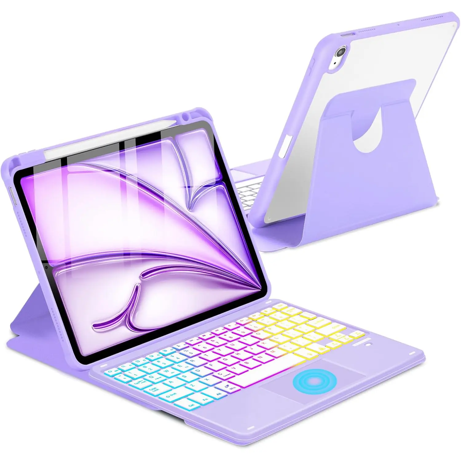Touchpad Keyboard Case for iPad Air 11 inch M3 2025/M2 2024 Touchpad Keyboard Case for iPad Air 11 inch M3 2025/M2 2024