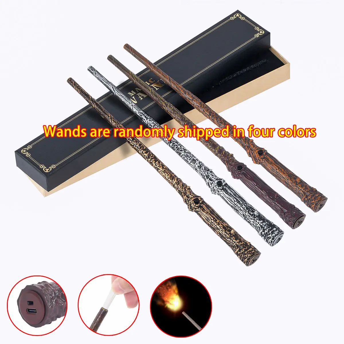 New Spitfire Wand, Witch Role Playing Wand, Wand Series Christmas and Halloween...