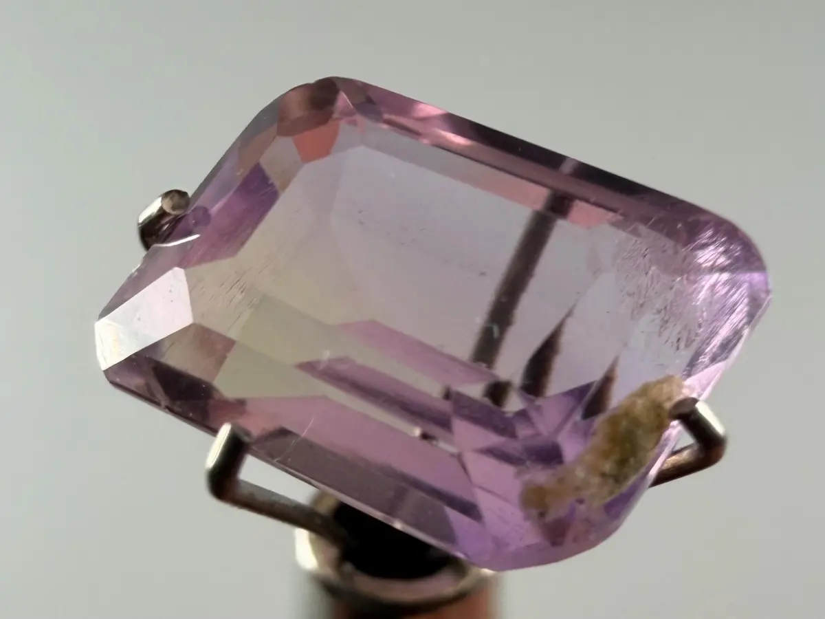 Bi-color ametrine 2.92 ct emerald cut faceted loose gemstone