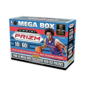 2021/22 Panini Prizm Basketball Mega Box (Red Ice Prizms!)
