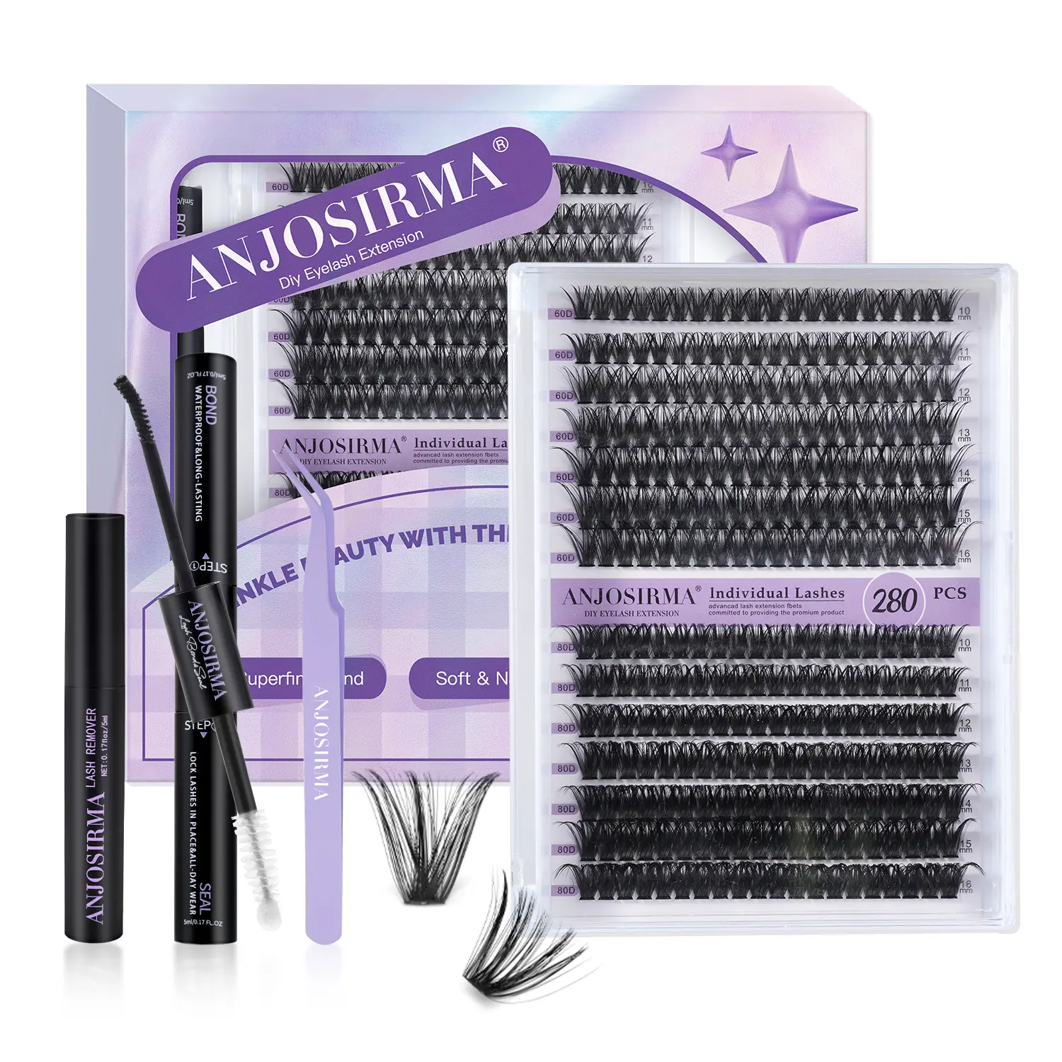 280pcs Kit-6080D-D-10-16mm