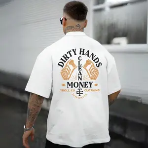 Dirty Hands Clean M0neys Tr0ll Co Unisex Crew Neck T-shirt, Hot Trend Gift for Men and Women, Perfect for Boys, Stylish Casual Wear	