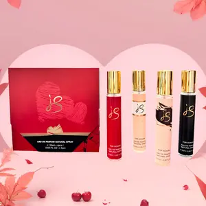 Women‘s  Natural Spray - Floral and Fruity - Thanksgiving,Christmas,Valentine's Day -20 ml*4 (0.68*4 fl. Oz)