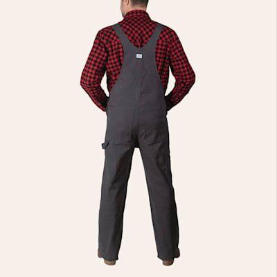 Liberty Men's Graphite Duck Bib Overalls