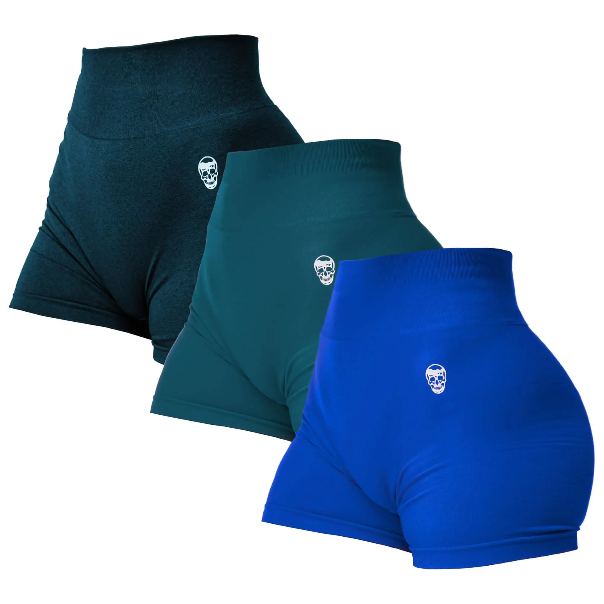 Emerald / Electric Blue / Atlantis