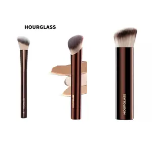 Hourglass 3-Brush Set For Contouring Concealing And Soft Glow Foundation Finish