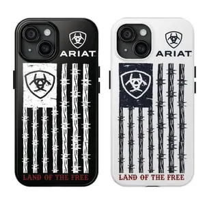 Trendy Ariat Durable Protective Phone Case - Glossy Finish, Impact Resistant, Tough Design with UV Protection Tough 2-piece Phone Case