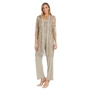 R&M Richards 9862 Mother of the Bride Sequins Pant Set