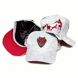 Diablo chava Hats Adjustable Casual Street Cap White– Limited Edition Streetwear Snapback Embroidered Hat,