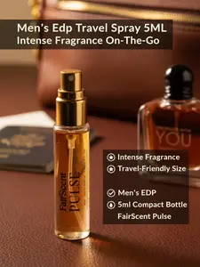 FairScent Pulse - Stronger With You Intensely Men's EDP Travel Spray - 5ml/0.17oz