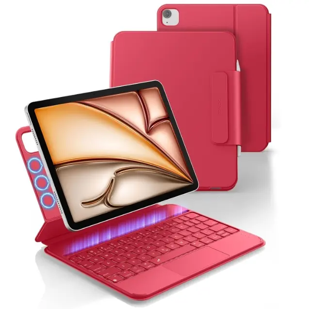 Red, ONLY Keyboard, iPad NOT Included