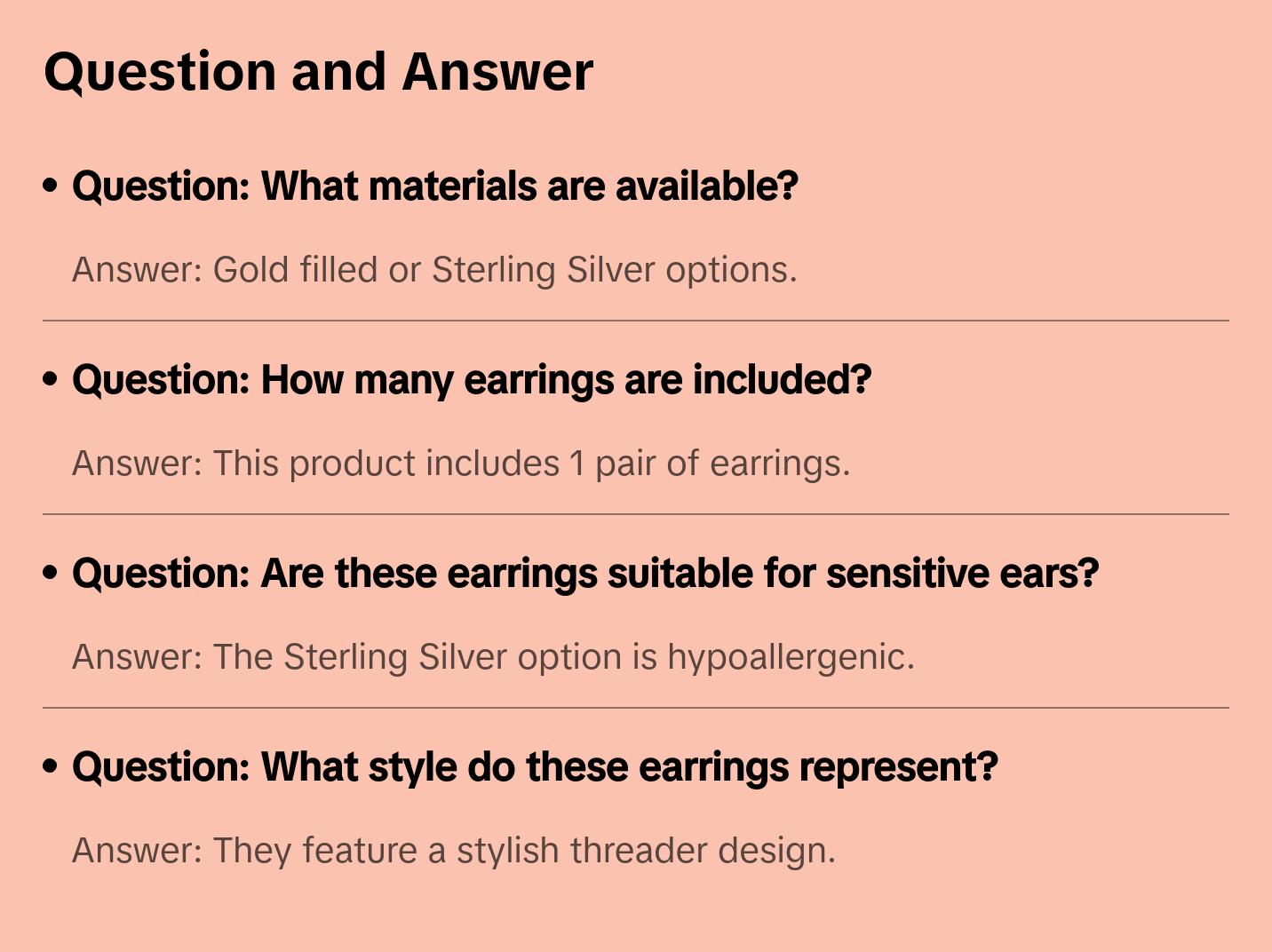 Halo Threader Earrings