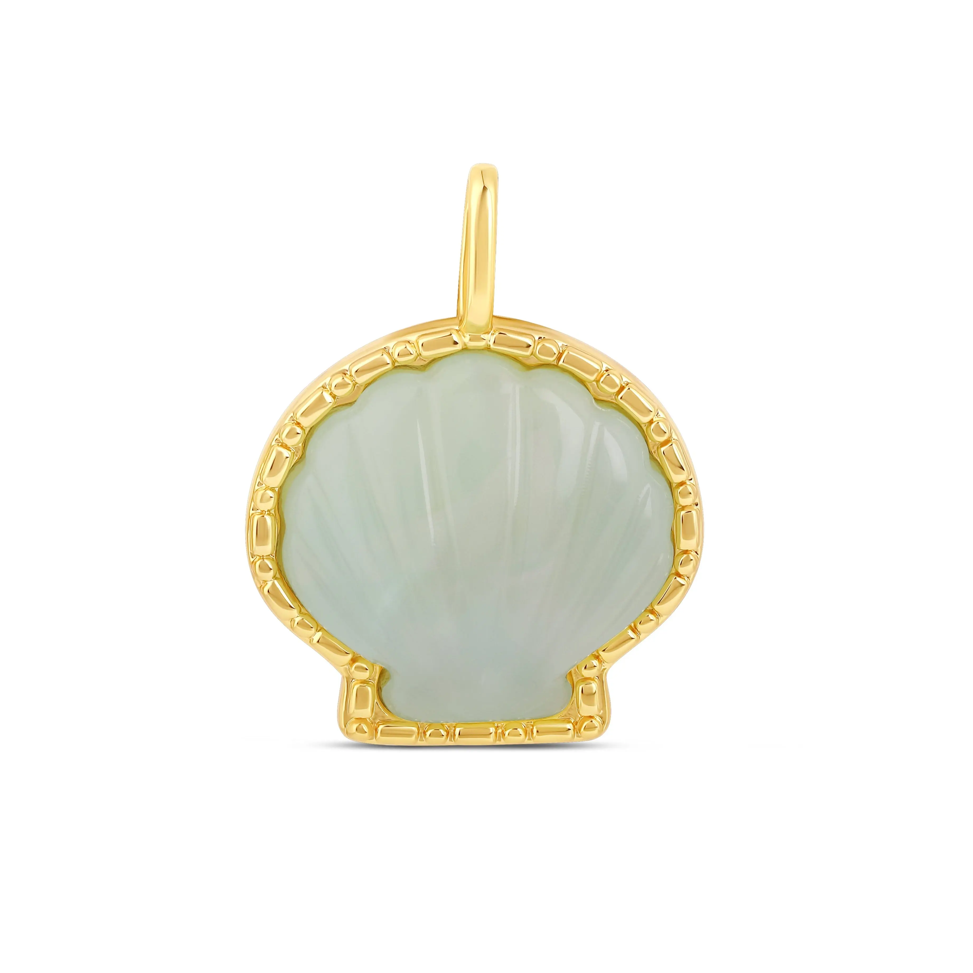 Stone Shell Charm