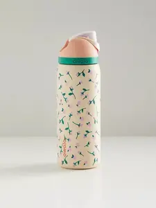 Owala FreeSip insulated cup, with a 32oz capacity, made of 304 stainless steel, and featuring a double-layer vacuum design.