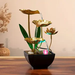 Small Indoor Fountain Automatic Humidifier Desktop Decoration, Perfect for Living Room & Bedroom Relaxation Craftsmanship
