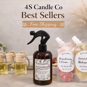 4S Best Sellers- Melts-Car Oil Diffusers-All Purpose Cleaner