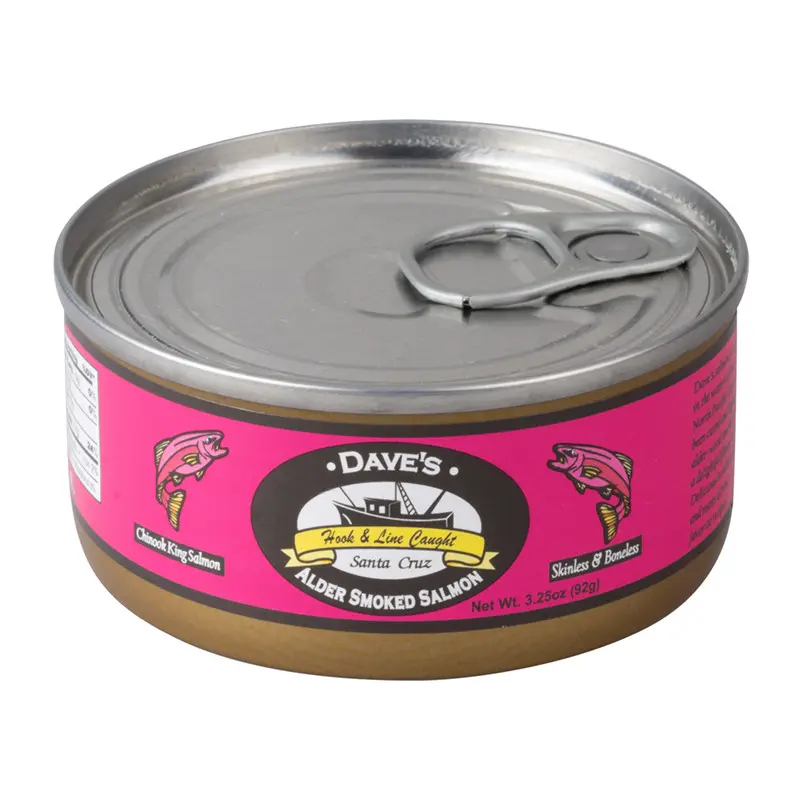6 oz. Alderwood Smoked King Salmon