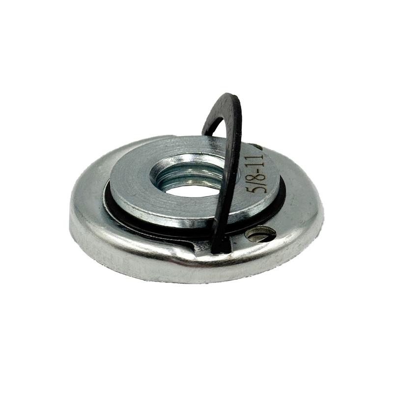 Renegade Products EZ Lock Nut for Angle Grinders - 5/8"-11 Steel Locknut for Airway Buffing Wheels
