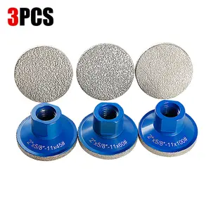 2"(50MM) Diamond Flat Grinding Head - Grinding/Trimming Disc for Quartz, Marble, Tile & Stone - Angle Grinder Tool for Countertop Joints & Masonry Work 5/8-11