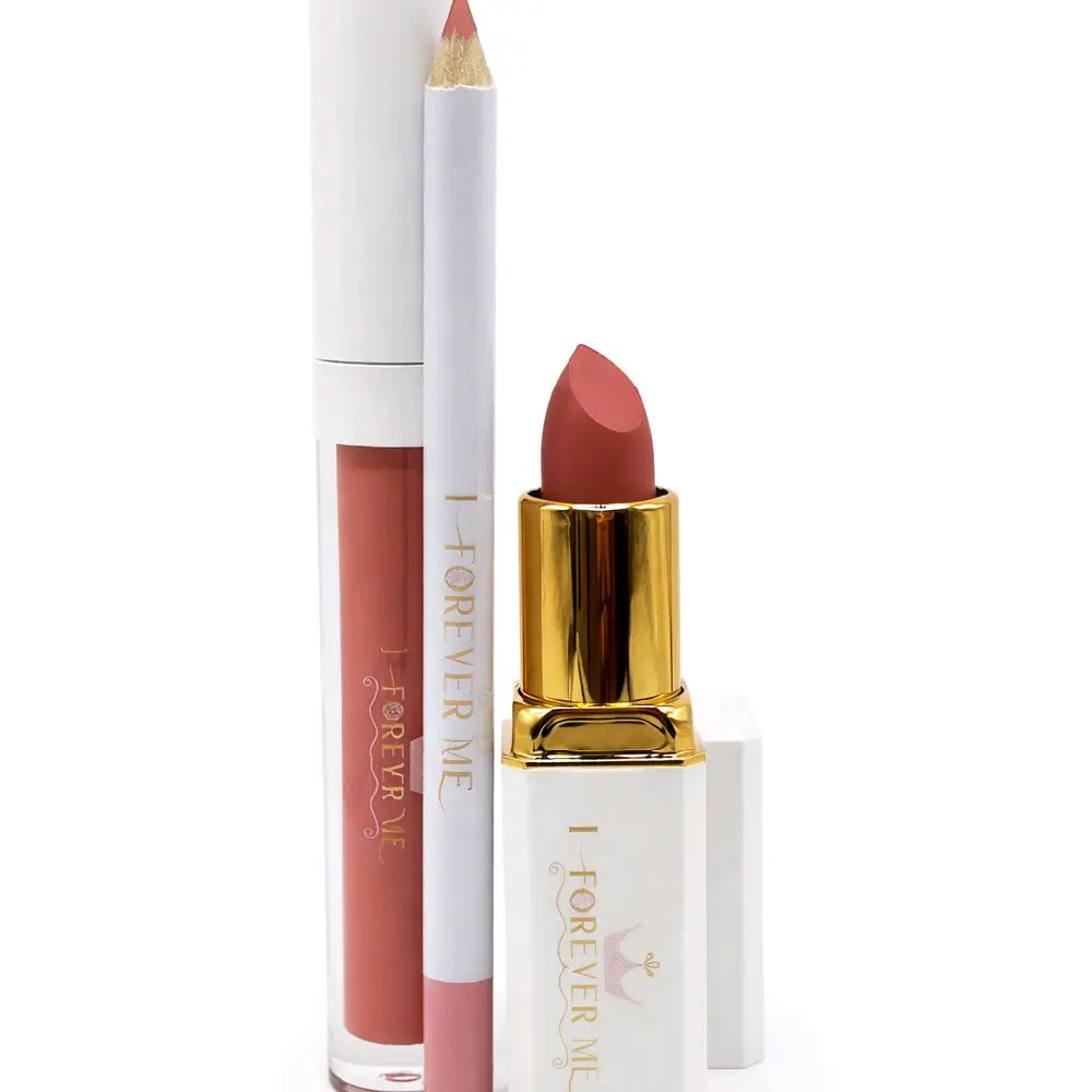 I FOREVER ME – Diosa Divina Matte Lip Kit | Long Lasting High Pigment + Gloss