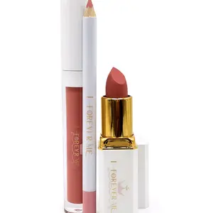 I FOREVER ME – Diosa Divina Matte Lip Kit | Long Lasting High Pigment + Gloss