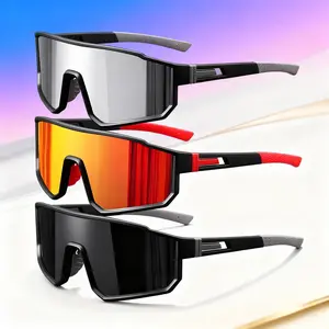 Ultimate Running & Hiking Sunglasses Bundle! 3-Pack Polarized Windproof UV400 Shades - Oversized Shield Design, Lightweight & Unisex, Perfect for Trail Running, Mountain Hiking & All Outdoor Fitness