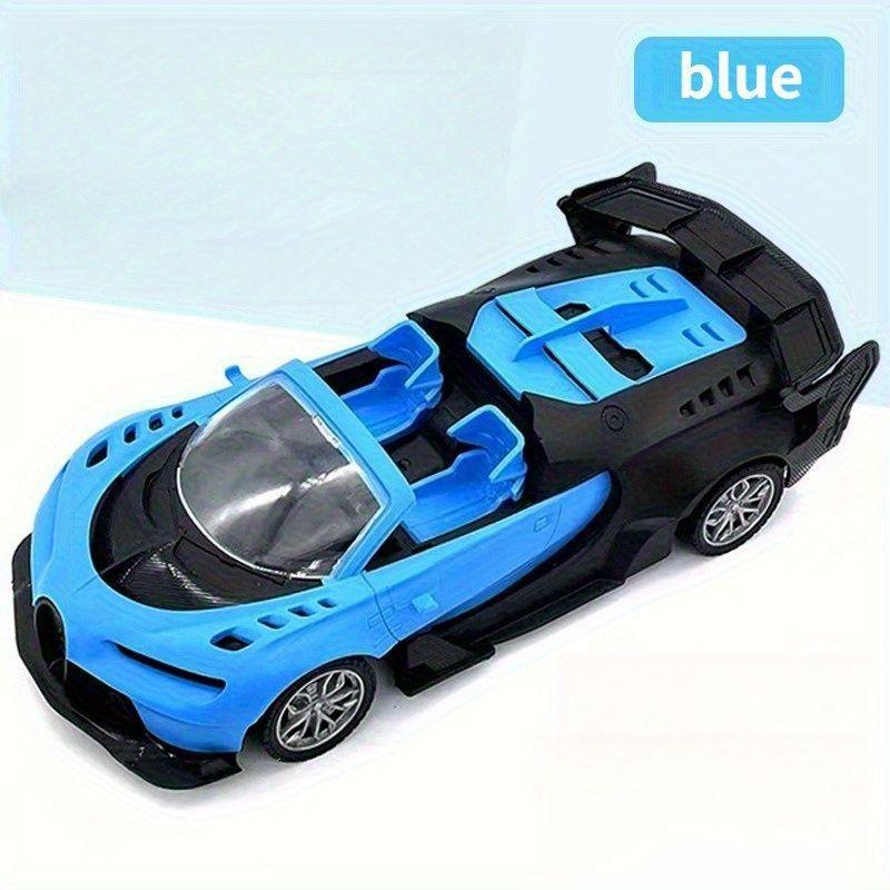 All-Age RC Convertible,Family Game Nights & Playdates,Blue, Red & Neon Green Remote Control Supercars for Birthday Gifts & Presents