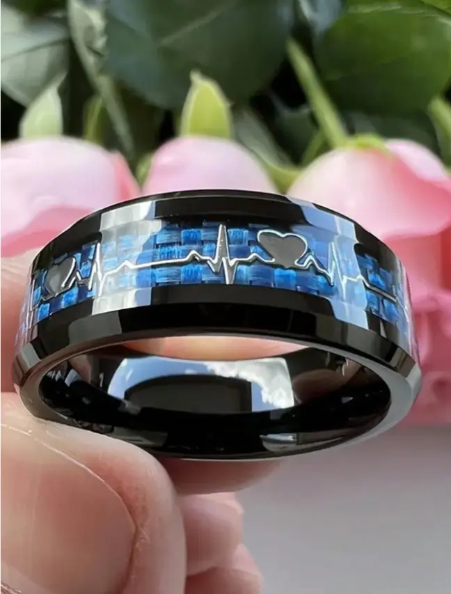 Unisex Ring – Modern Wedding & Couple Fashion Band