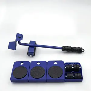 Furniture Moving Tool Set, Easy Furniture Transport Dolly, 4 Wheels and Support Frame, Furniture Mover, Home & Office Use, Furniture Lift Mover