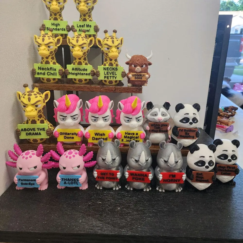 Animals with Attitudes- Themed Animal Statues - Adult Humor