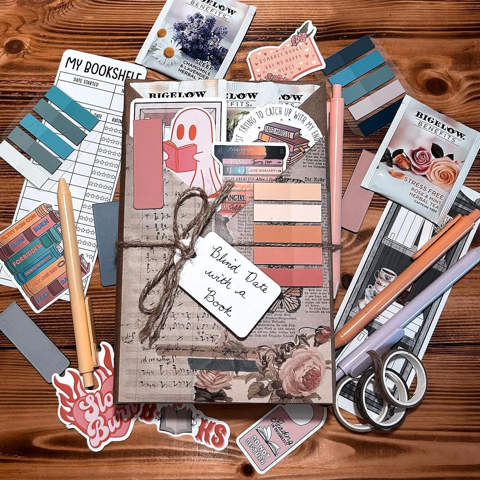 Blind Date with a gift box | Pick Your Own Genre |Romance Thriller Fantasy Gift,box for women.christmas,new year