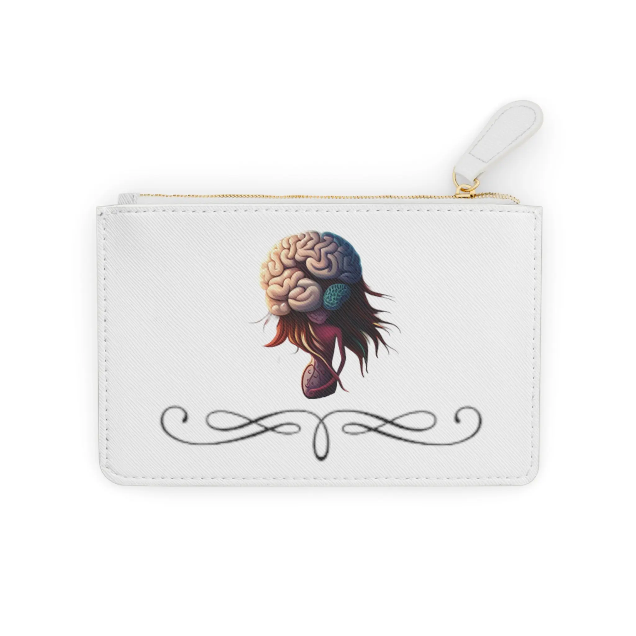 Brains and Beauty Mini Clutch Bag - Elegant and Compact
