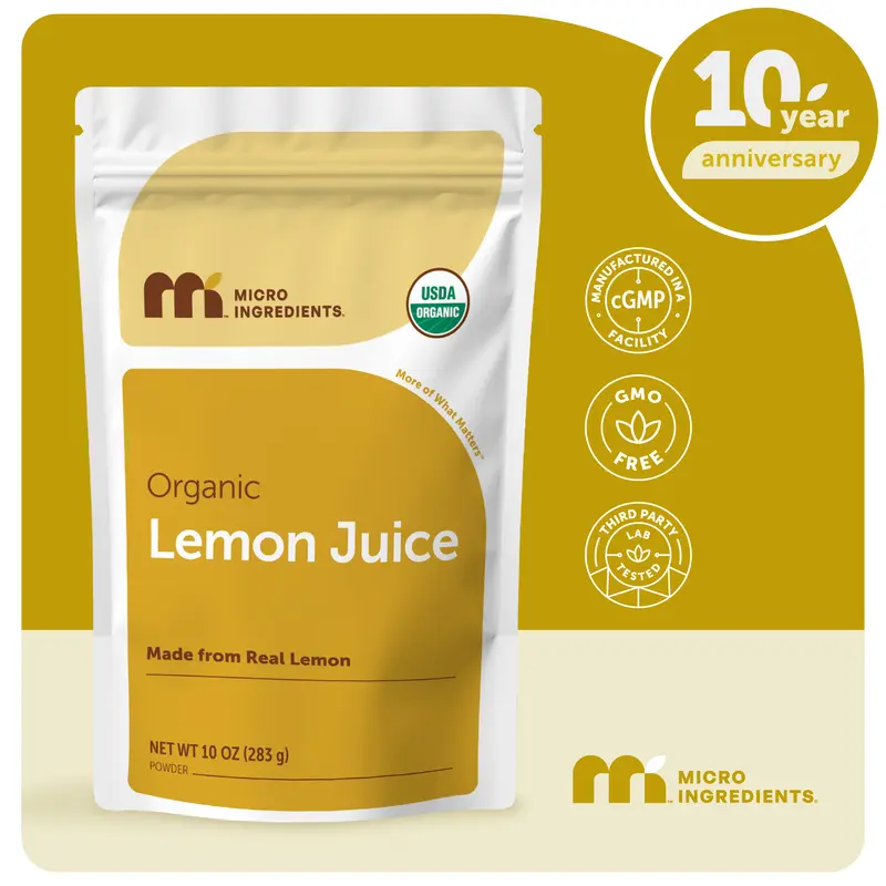 Micro Ingredients Organic Lemon Juice Powder