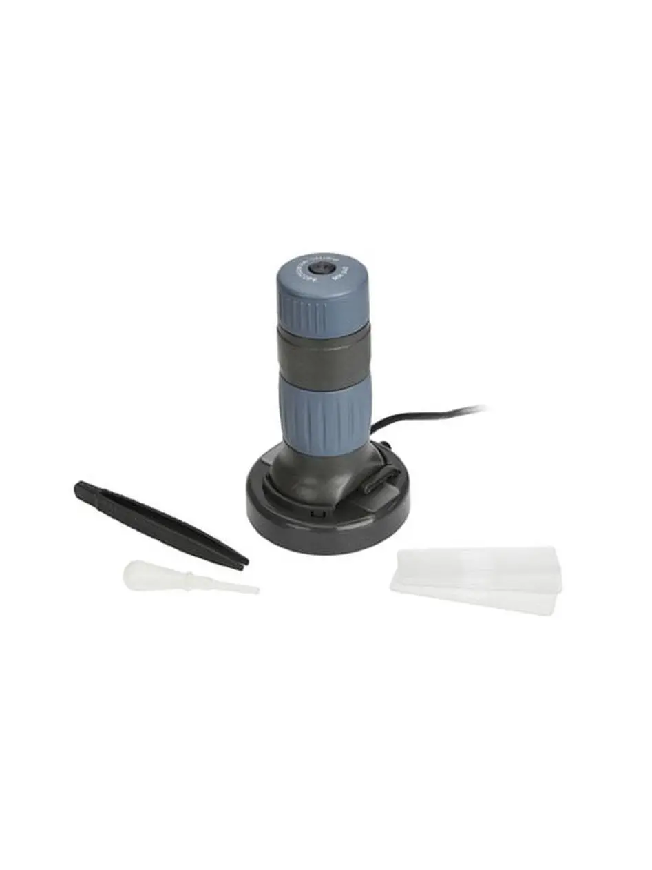 212 MAIN Digital Microscope - 84x-453x Magnification, 2 Megapixels, Image Capture, USB Port, Zoom Control, for Office Stationery & School Educational Supplies