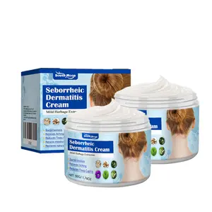 Natural Herbal Formula Folliculitis Treatment Cream 50g for Scalp Face & Body Care with Honeysuckle Dandelion Sophora & Phellodendron Soothing Repairing