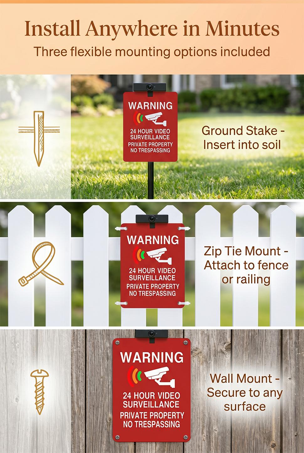 Solar No Trespassing Warning Sign with Light, Illuminated Private Property Security Sign with Stake, Active Nighttime Lighting, Solar & Type-C Rechargeable, for Yard, Gate, Fence, Patio, Farm, Ranch,Driveway, 7*10.7in, Summervibes, DealsForYouDays, Abs Solar No Trespassing Warning Sign with Light, Illuminated Private Property Security Sign with Stake, Active Nighttime Lighting, Solar & Type-C Rechargeable, for Yard, Gate, Fence, Patio, Farm, Ranch,Driveway, 7*10.7in, Summervibes, DealsForYouDays, Abs